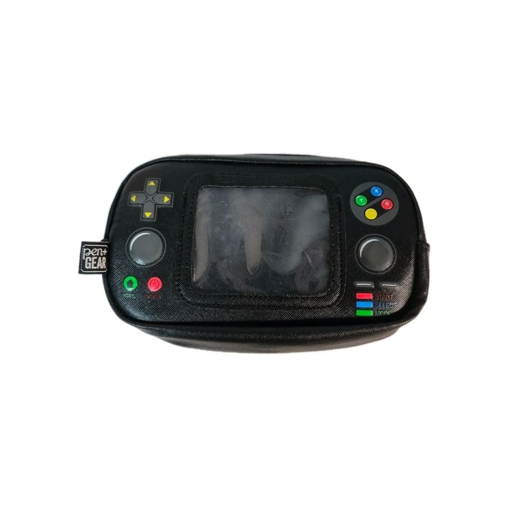 Pen Gear Black Game‎ Controller Pencil Case Pouch Bag